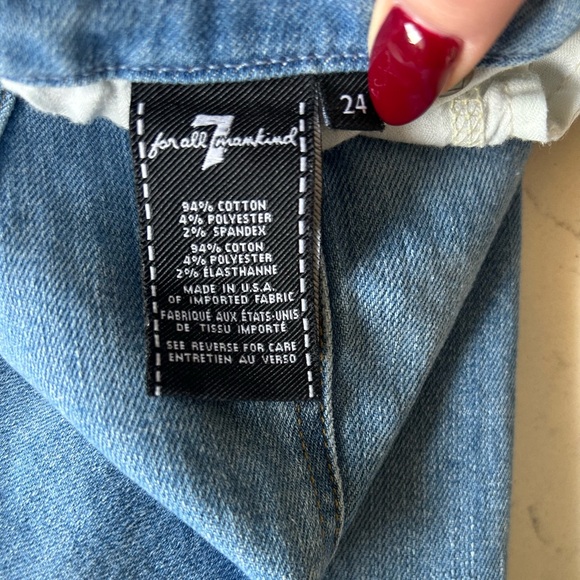 7 For All Mankind A Pocket Bootcut Stretch Jeans - Picture 8 of 15